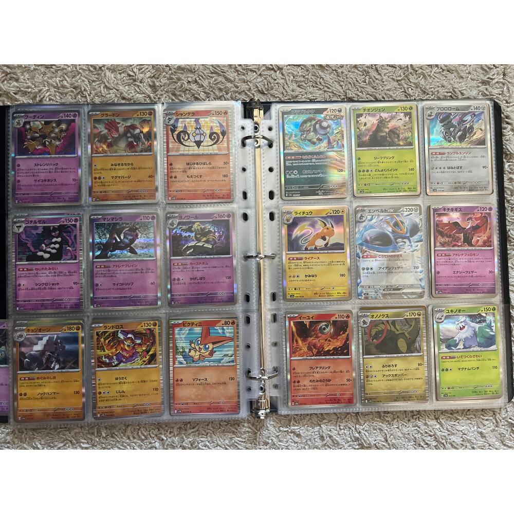 Pokemon Japanese Binder lot of Holos with sealed booster packs - Picture 11 of 16